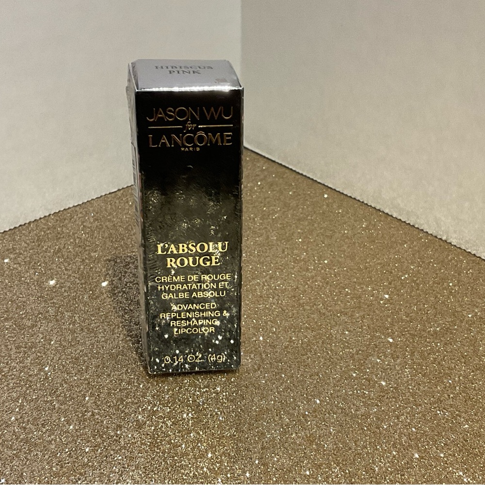 LANCOME L’ABSOLU ROUGE LIPSTICK -HIBISCUS PINK- RARE - Picture 3 of 7